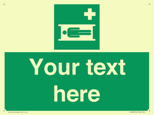 Custom Stretcher Sign